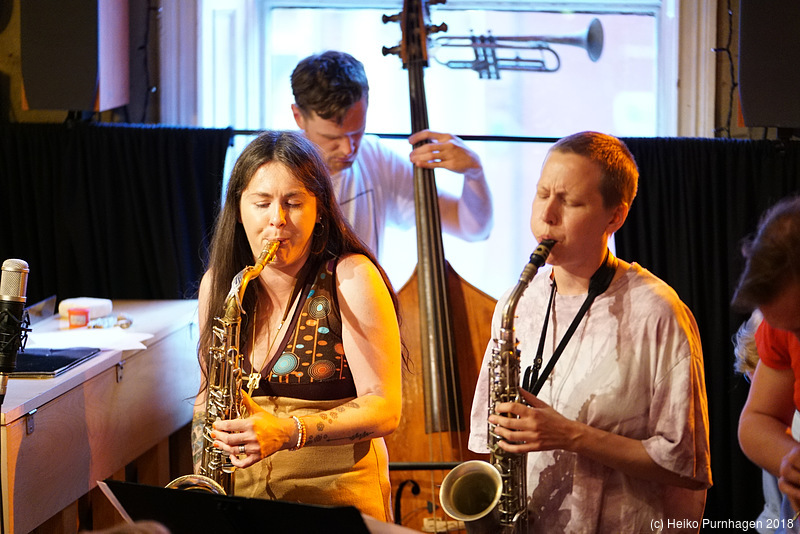 Oya Sextett @ Glenn Miller Café, Stockholm 2018-05-26 - dscz2153.jpg - Photo: Heiko Purnhagen 2018